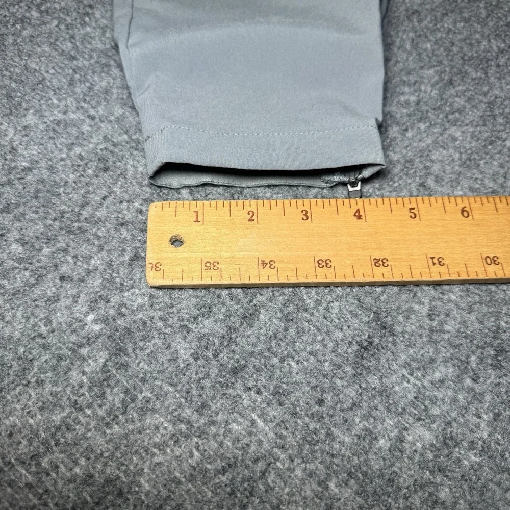 Primo Pants Men 31 Short Gray Golf Joggers Performance Stretch Ankle Zip 31x26